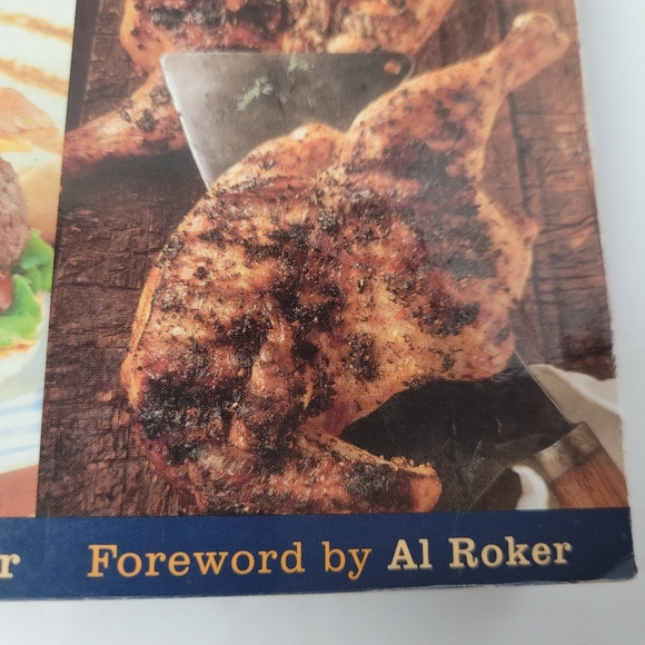 VTG BBQ Cookbook WEBER'S BIG BOOK OF GRILLING 2001 Fwd by Al Roker! - Picture 7 of 7
